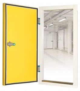 industrial hinged  cold room door