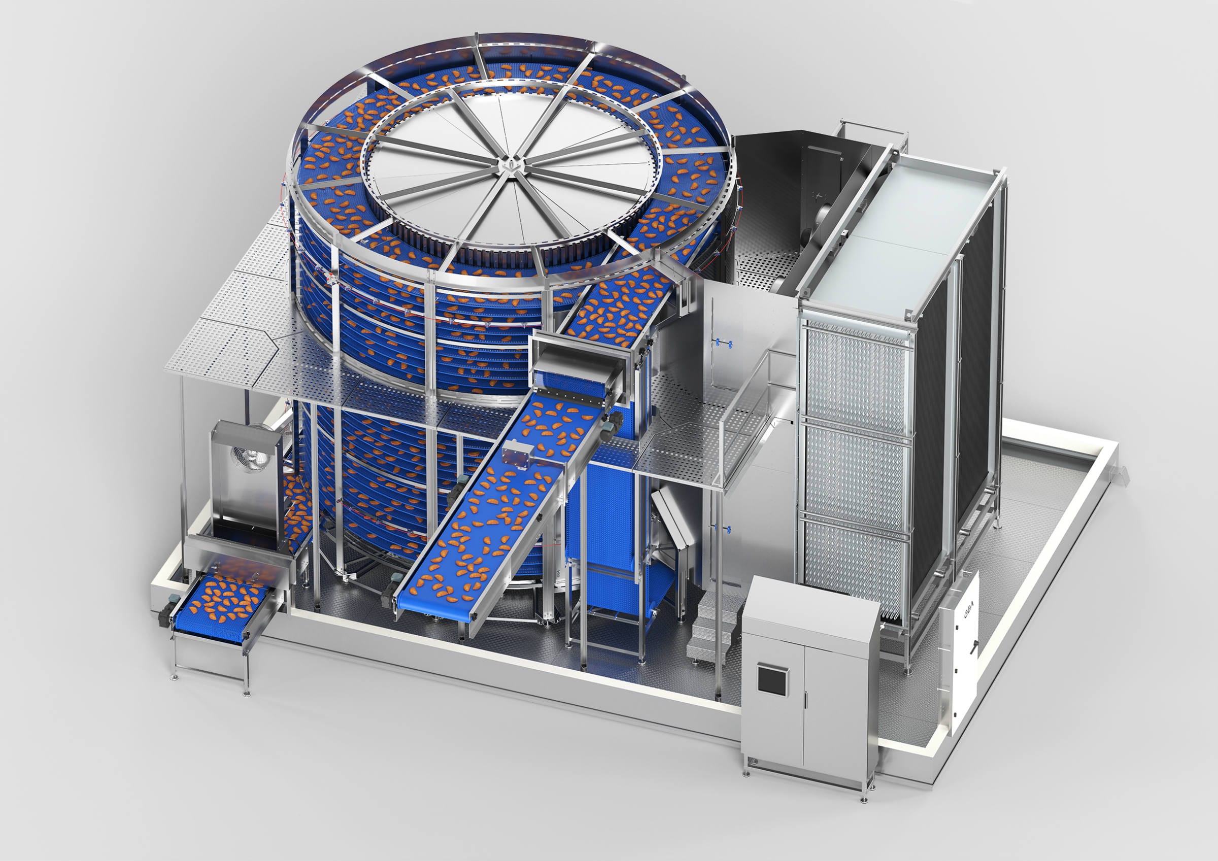 Benefits of Spiral Freezers Industrial Cold Room & Equipments